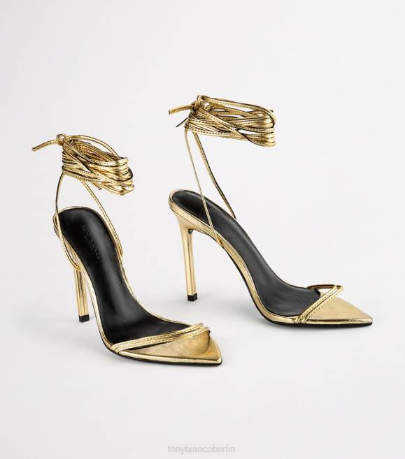 Stöckelschuhe| de Tony Bianco Frauen Millie-Heels Goldfolie 4624112